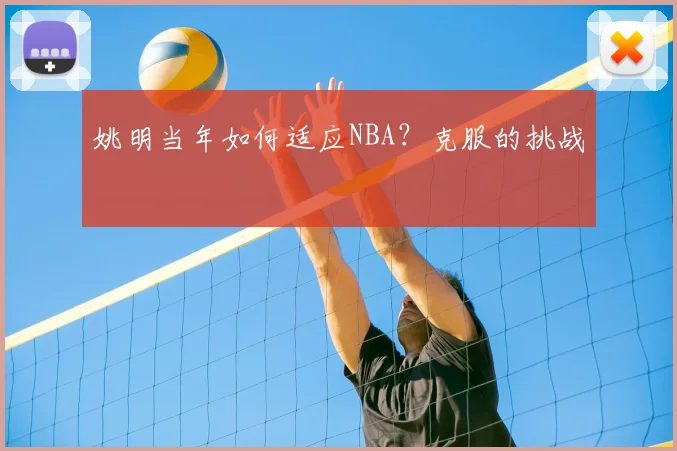 姚明当年如何适应NBA？克服的挑战